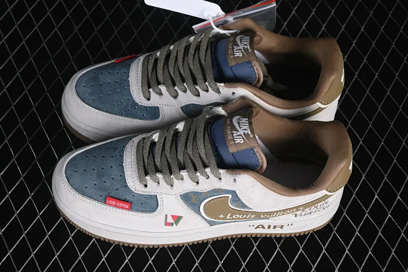 All Categories Nk Air Force 1 Air Force Series Nk Air Force 1 Low Air Force Low Nike Air Force 1'07 Low White Haze Blue Air Force One Low Casual Shoes DD1982-346